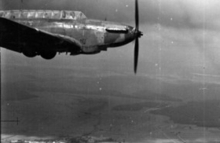 Fairey Battle aircraft over France