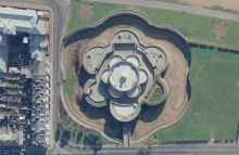 Deal Castle aerial photograph