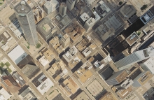 Aerial photograph of Houston, Texas